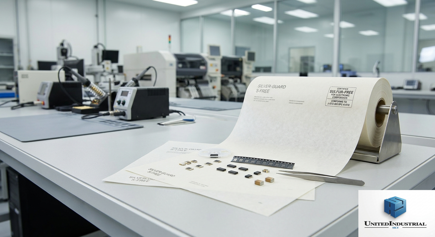 Sulfur-Free Paper for Electronic Components
